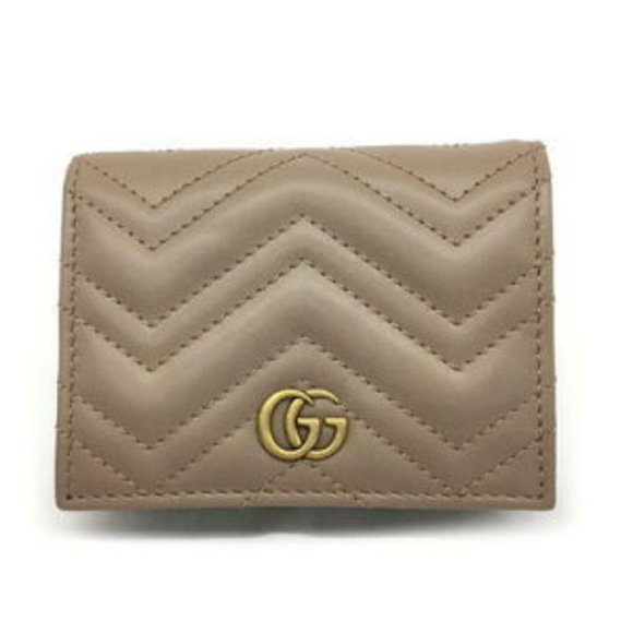 GUCCI GG Marmont Wallet Beige no - Picture 1 of 7